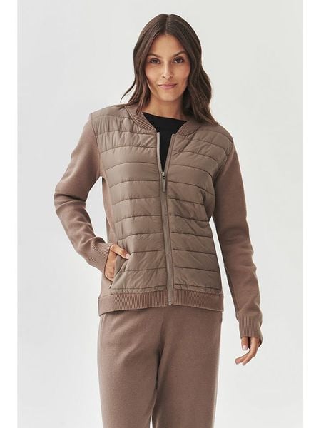 TATUUM Bluza w kolorze jasnobrązowym rozmiar: S. Brązowe bluzy Tatuum, s, bez wzorów, bez ramiączek, bez kaptura. Za 190.45 zł.