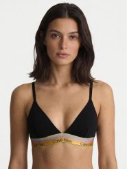 Calvin Klein Swimwear Góra od bikini LV00QF8865 Czarny. Czarne bikini Calvin Klein Swimwear, bez wzorów. Za 179.99 zł.