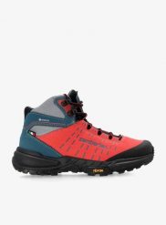 Buty turystyczne damskie Zamberlan Circe GTX. Czerwone buty trekkingowe Zamberlan, bez wzorów, z gore-texu, za kostkę, bez zapięcia, trekkingowe, gore-tex. Za 652.29 zł.