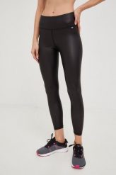 Dkny legginsy damskie kolor czarny gładkie. Czarne legginsy DKNY, bez wzorów, z dzianiny. W wyprzedaży za 309.99 zł.