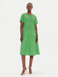 Noisy May Sukienka codzienna Caroline 27027099 Zielony Loose Fit. Zielone sukienki Noisy May, na co dzień, s, bez wzorów, z bawełny, bez kołnierzyka, bez ramiączek, proste. Za 99.99 zł.