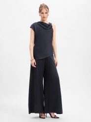 BOSS Kombinezon - Danjini Kobiety Acetat niebieski, 36. Niebieskie kombinezony Boss, bez wzorów, z acetatu, eleganckie, bez kołnierzyka, bez ramiączek. Za 1,999.95 zł.