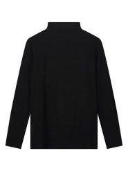 Jeanne Baret Sweter "Navarino" w kolorze czarnym rozmiar: 38. Czarne swetry Jeanne Baret, bez wzorów, z wełny, bez ramiączek. Za 255.34 zł.