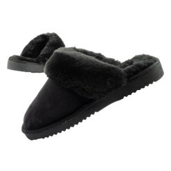 Klapki plażowe damskie O'neill Pomnio Slider Triple 90253019.11A. Czarne klapki O'Neill, bez wzorów, z futra, eleganckie, bez obcasa, bez zapięcia. Za 131.99 zł.