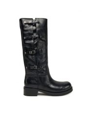 MICHAEL Michael Kors Kozaki Darrington 40F5DTFB6L Czarny. Czarne kozaki MICHAEL Michael Kors, bez wzorów, ze skóry, bez obcasa, na płaskiej podeszwie, bez zapięcia. Za 1,579.00 zł.