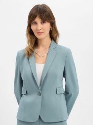BOSS bluza dresowa - Jia Kobiety Sztuczne włókno zielony, 38. Zielone bluzy Boss, bez wzorów, z dresówki, eleganckie, bez ramiączek, bez kaptura. Za 1,099.95 zł.