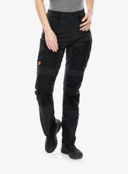 Spodnie trekkingowe damskie Fjallraven Keb Agile Winter Trousers. Czarne spodnie narciarskie Fjällräven, bez wzorów, z bawełny, narciarskie. Za 1,055.99 zł.