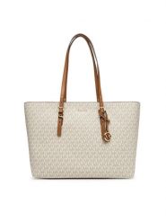 MICHAEL Michael Kors Torebka Quinn 30T5GQNT9B Beżowy. Brązowe torebki klasyczne MICHAEL Michael Kors, bez wzorów, ze skóry, bez dodatków. Za 999.99 zł.