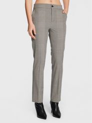 TWINSET Spodnie materiałowe 222TP250J Szary Regular Fit. Szare spodnie materiałowe Twinset, bez wzorów, z materiału. Za 849.99 zł.