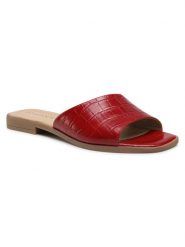 Lasocki Klapki WI16-MENA-01 Czerwony. Czerwone klapki Lasocki, bez wzorów, ze skóry, bez obcasa, bez zapięcia. Za 57.99 zł.