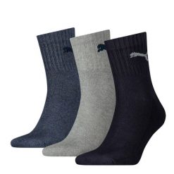 Puma Skarpety Short Crew 3-Pak 90611058. Niebieskie skarpetki Puma, bez wzorów, z bawełny. Za 73.15 zł.