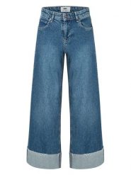 MAC Dżinsy "Nevada" - Comfort fit - w kolorze niebieskim rozmiar: 36. Niebieskie jeansy MAC, z aplikacjami, klasyczne, z podwyższonym stanem. Za 295.99 zł.