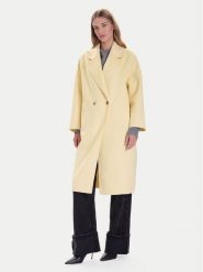 ViCOLO Płaszcz wełniany TF0003 Żółty Regular Fit. Żółte płaszcze ViCOLO, na zimę, s, bez wzorów, z syntetyku, bez kaptura. Za 1,079.00 zł.