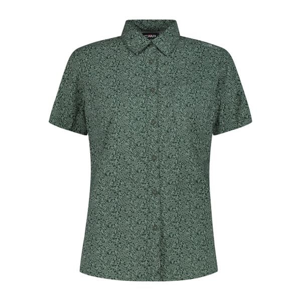 Koszula damska CMP. Zielone koszule CMP, bez wzorów, sportowe, bez kołnierzyka, bez ramiączek. Za 241.50 zł.