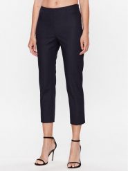 Peserico Spodnie materiałowe PH4863J0 Granatowy Regular Fit. Niebieskie spodnie materiałowe Peserico, bez wzorów, z bawełny. Za 1,869.00 zł.