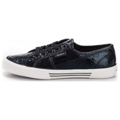 Pepe Jeans Tenisówki Damskie Aberlady Luxor 37 Czarny. Trampki marki Pepe Jeans. W wyprzedaży za 188.00 zł.