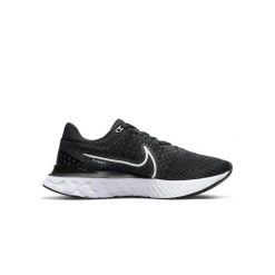 Buty do biegania Kobieta Nike React Infinity Run 3 S czarny. Czarne buty do biegania Nike, bez wzorów, bez zapięcia, do biegania. W wyprzedaży za 543.50 zł.