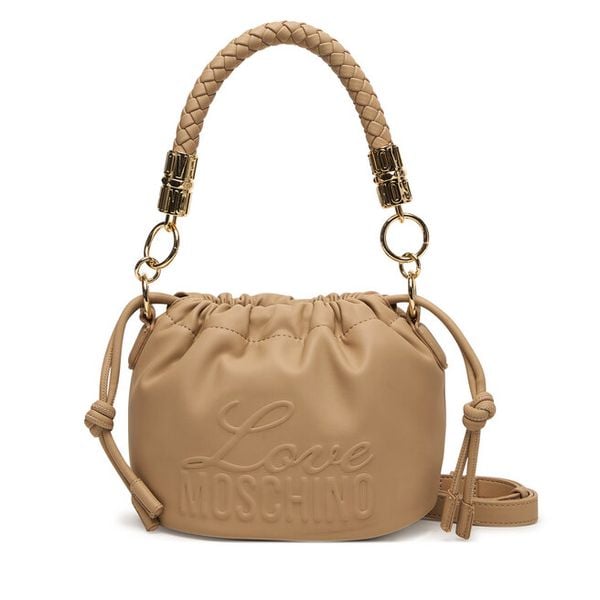 Torebka LOVE MOSCHINO. Brązowe torebki klasyczne Love Moschino, bez wzorów, bez dodatków. Za 730.99 zł.