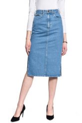 LEE THELMA SKIRT DAMSKA SPÓDNICA JEANSOWA CLEAN CALLIE L38EGAZE 112108145. Spódnice Lee, l, bez wzorów, z jeansu. Za 179.99 zł.
