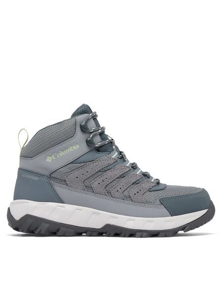 Columbia Trekkingi Strata Trail Mid 2078561 Szary. Szare buty trekkingowe Columbia, ze skóry, bez zapięcia. Za 399.99 zł.