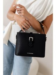 Lia Biassoni Skórzana torebka w kolorze czarnym - 25 x 20 x 12 cm rozmiar: onesize. Czarne torebki klasyczne Lia Biassoni, bez wzorów, z materiału, przez ramię, bez dodatków. Za 260.99 zł.