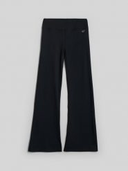 4F Legginsy trekkingowe szybkoschnące damskie - czarne L. Czarne legginsy 4f, bez wzorów. Za 169.99 zł.