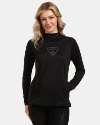 Damska bluza treningowa Kilpi AILEEN-W. Czarne bluzy Kilpi, s, bez wzorów, z materiału, bez ramiączek, bez kaptura. Za 292.95 zł.