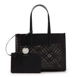 Emporio Armani Torba na ramię Emporio Armani czarny - sztuczna skóra Torebki 1 ct Damski. Czarne shopper bag Emporio Armani, bez wzorów, z materiału, biznesowe, na ramię, bez dodatków. Za 1,151.99 zł.