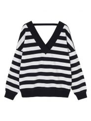 TATUUM Bluza "Neko" w kolorze granatowo-białym rozmiar: XL. Białe bluzy Tatuum, xl, bez wzorów, bez kaptura. Za 162.11 zł.