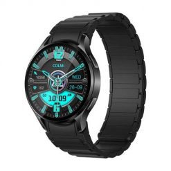 Smartwatch Colmi i28 Ultra z magnetycznym paskiem (czarny). Czarne smartbandy Colmi. Za 179.00 zł.