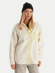 Roxy Polar Chloe Kim Polar Shacket ERJPF03231 Écru Regular Fit. Bluzy z polaru Roxy, l, bez wzorów, z polaru. Za 439.99 zł.