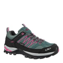 Cmp Buty Rigel Low Wp 3Q54456-60Et. Czarne buty trekkingowe CMP, bez wzorów, z materiału, bez zapięcia. Za 349.99 zł.