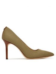 LAUREN RALPH LAUREN Szpilki 802966872001 Zielony. Zielone szpilki Lauren Ralph Lauren, bez wzorów, z materiału, bez obcasa, na szpilce, bez zapięcia. Za 579.99 zł.