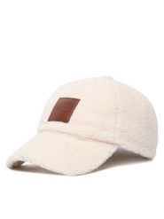 Calvin Klein Czapka z daszkiem All-Over Sherpa W/ Patch Cap LV04F5096G Kremowy. Białe czapki z daszkiem Calvin Klein, bez wzorów, z poliesteru. Za 189.99 zł.