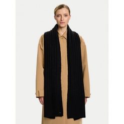 Szalik Tommy Hilfiger. Czarne szaliki i kominy Tommy Hilfiger, bez wzorów. Za 229.99 zł.