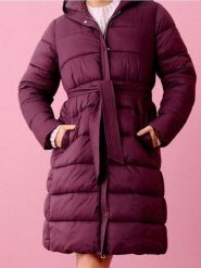 Kurtka puffer z kapturem - czerwony. Czerwone kurtki Sinsay, l, bez wzorów, z kapturem. Za 119.99 zł.