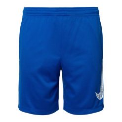 Spodenki dziecięce Nike Trophy 23 Dri-Fit. Niebieskie szorty Nike, bez wzorów, sportowe. Za 99.99 zł.