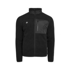 Kurtka wiatrówka FRESCO unisex z mikropolaru z polarowym wnętrzem i kieszenią te. Czarne kurtki IZAS, bez wzorów, z polaru, sportowe, bez kaptura. Za 399.96 zł.
