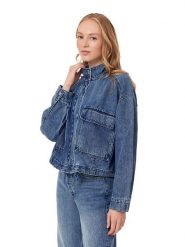 Scotch & Soda Kurtka dżinsowa w kolorze niebieskim rozmiar: M. Niebieskie kurtki Scotch & Soda, m, bez wzorów, bez kaptura. Za 260.99 zł.