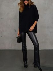 LA Angels Sweter w kolorze czarnym rozmiar: M. Czarne swetry LA Angels, m, bez wzorów, bez ramiączek. Za 126.99 zł.