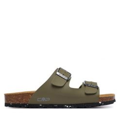 Klapki CMP. Brązowe klapki CMP, bez wzorów, bez obcasa, bez zapięcia. Za 189.99 zł.