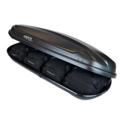 Torby Do Boksu Dachowego Hapro Explorer 400 4Szt Kjust. Czarne torby podróżne KJUST, bez wzorów. Za 829.00 zł.