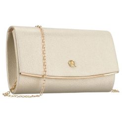 Kopertówka damska w złotym kolorze wykonana ze skóry ekologicznej Rovicky R-XS028-1. Żółte kopertówki ROVICKY, bez wzorów, ze skóry ekologicznej, eleganckie, bez dodatków. Za 54.99 zł.