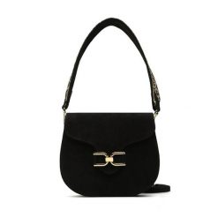 Torebka Unisa. Czarne torebki klasyczne Unisa, bez wzorów, klasyczne, bez dodatków. Za 379.99 zł.