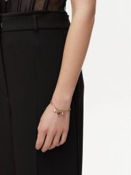 Guess Bransoletka JUBB05 096JW Złoty. Żółte bransoletki Guess, metalowe. Za 189.99 zł.