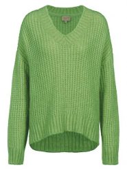 Herrlicher Sweter "Lottina" w kolorze zielonym rozmiar: L. Zielone swetry Herrlicher, l, bez wzorów, bez ramiączek. Za 153.71 zł.