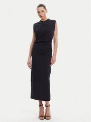 French Connection Sukienka codzienna 71YAV Granatowy Bodycon Fit. Niebieskie sukienki French Connection, na co dzień, l, bez wzorów, z bawełny, bez kołnierzyka, bez ramiączek, bodycon. Za 229.99 zł.