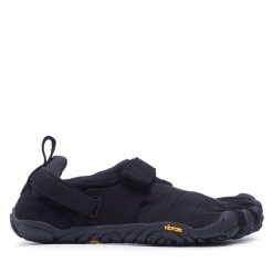 Buty na siłownię Vibram Fivefingers. Czarne buty treningowe Vibram Fivefingers, bez wzorów, bez zapięcia, na fitness i siłownię, vibram fivefingers. Za 389.99 zł.