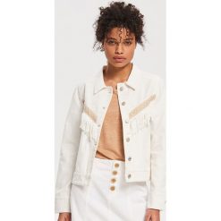 Kurtka jeansowa - Kremowy. Kurtki marki Reserved. Za 159.99 zł.