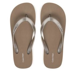 Japonki Calvin Klein. Żółte japonki Calvin Klein, bez wzorów. Za 189.99 zł.